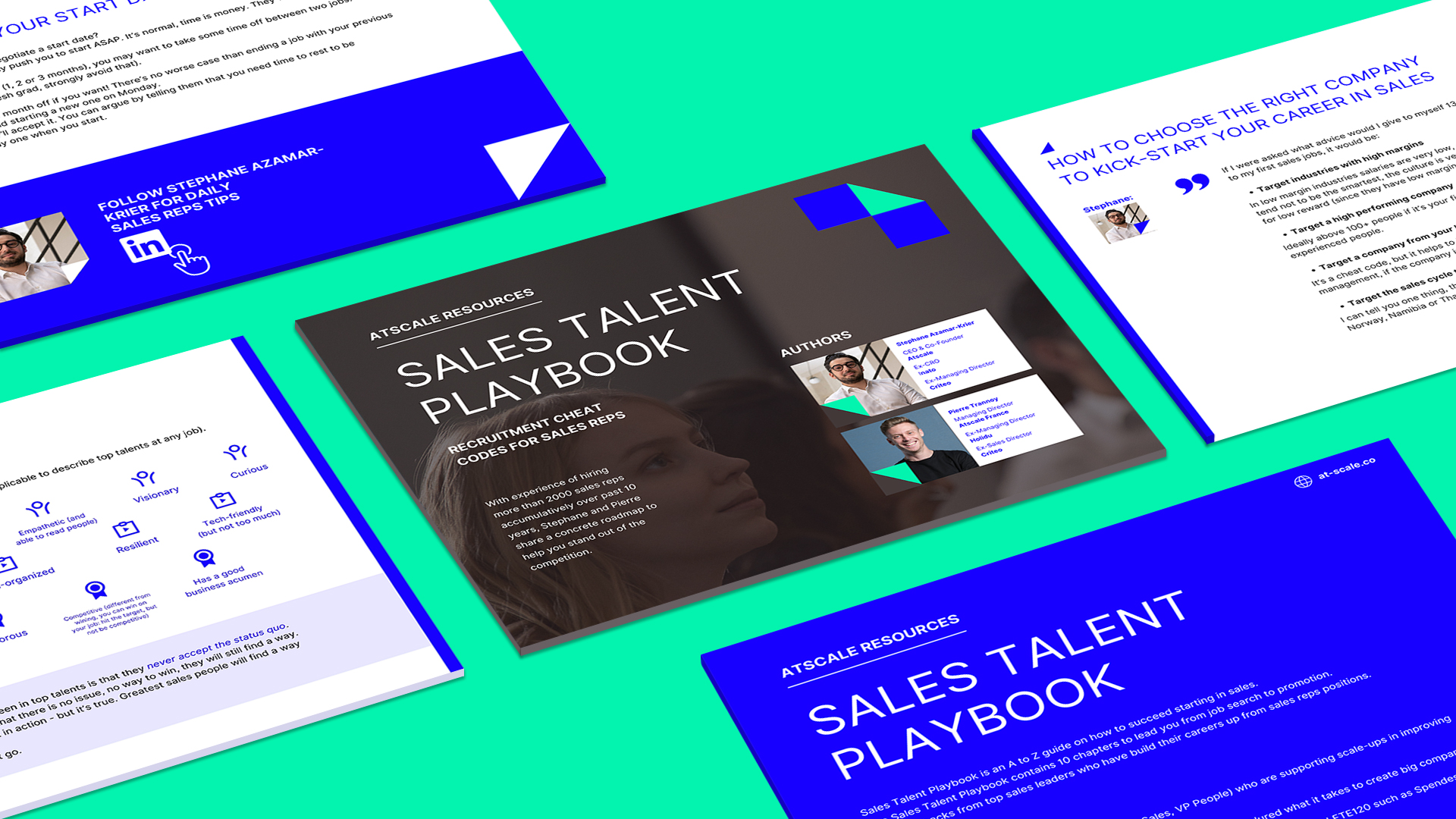 The Sales Talent<br />
Playbook - atscale