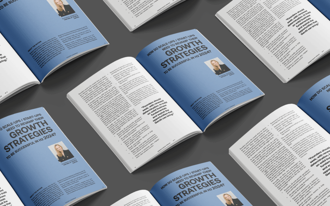 How do scale-ups / start-ups need to revamp their growth strategies to be successful in H2 2024?