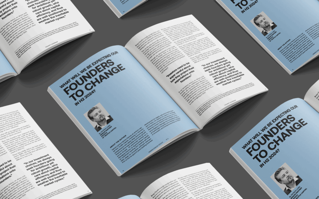 What will we be expecting our founders to change in H2 2024?